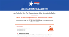 Desktop Screenshot of dallasadagencies.com